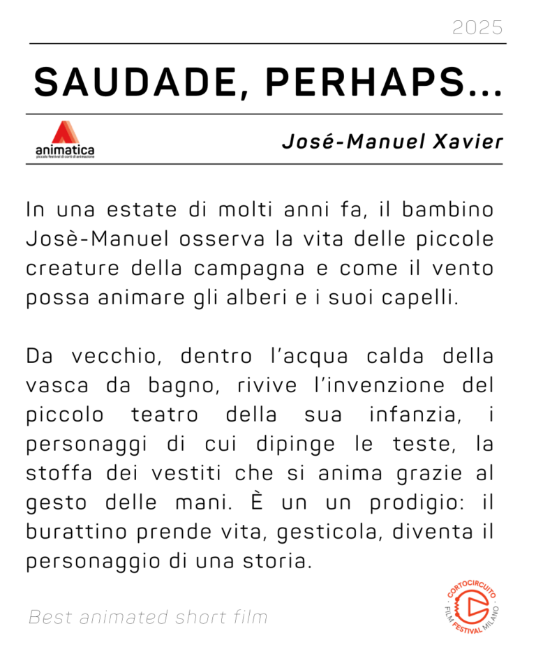 Saudade, perhaps... José-Manuel Xavier