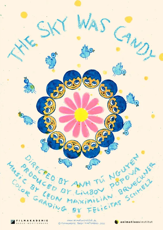 THE SKY WAS CANDY-poster